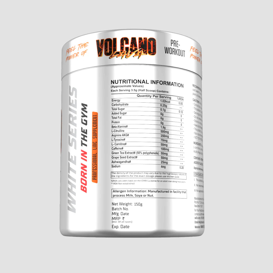 Muscle Science Volcano Lava Pre Workout