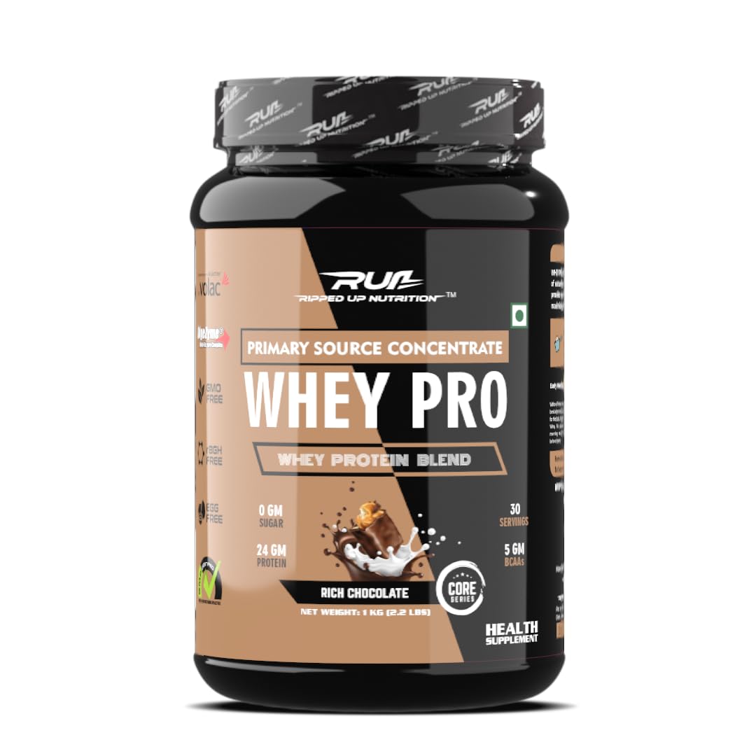 Ripped Up Nutrition - Whey Pro (TRUSTIFIED) 1 kg | 24g Protein | 0g Sugar | Low Carb |