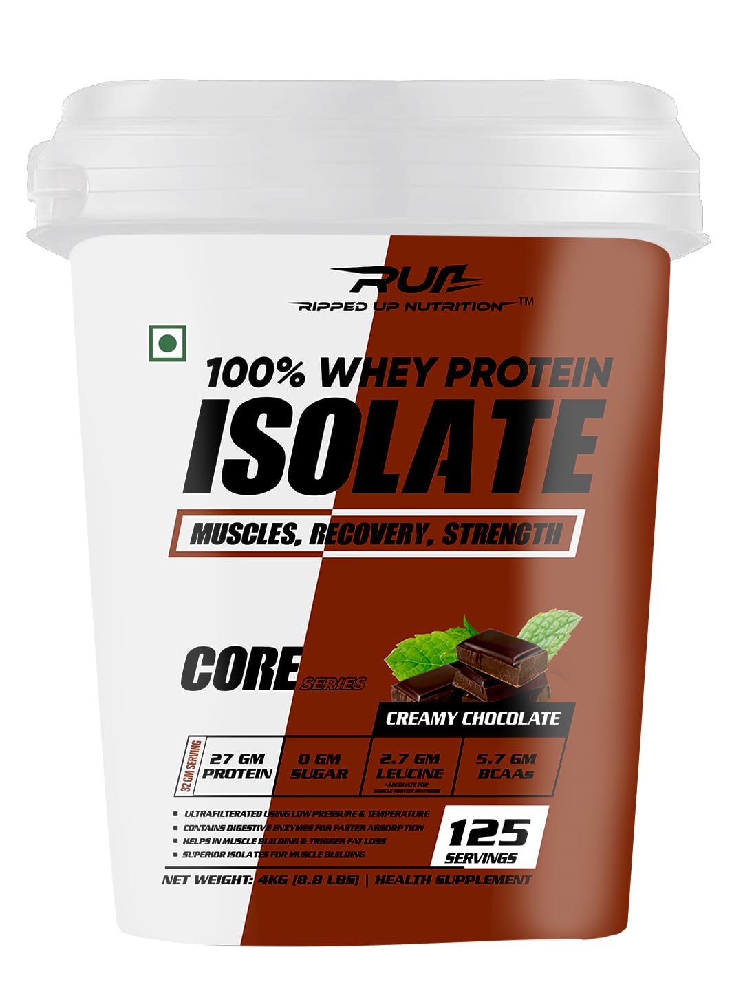 Ripped up Nutrition Isolate 4 kg