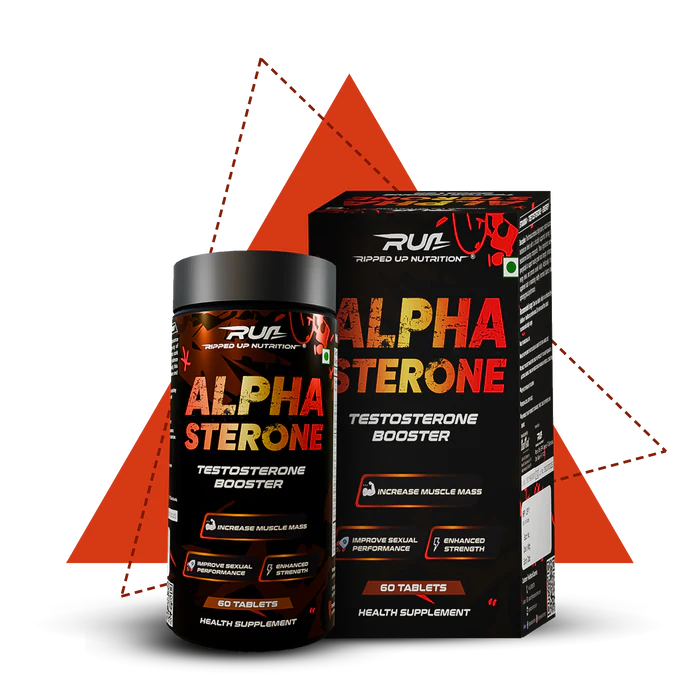 Ripped up Nutrition Alpha Sterone Testostrone Booster 60 tabs