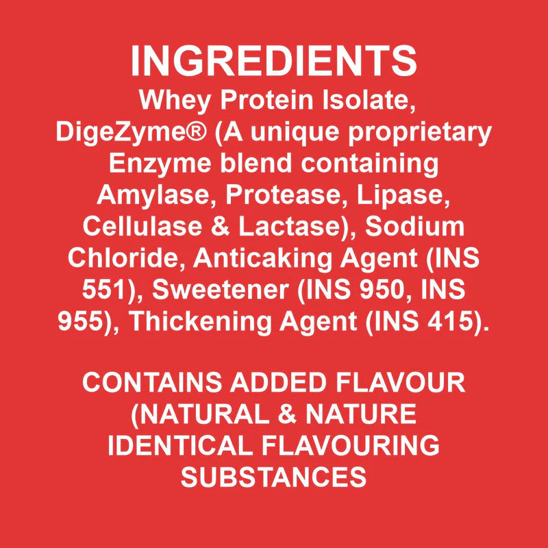 Ripped Up Nutrition Core Series Isolate Whey Protein 1.8 kg | 27g Protein
