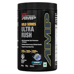 GNC AMP Ultra Rush Pre Workout 30 Servings (FREE DELIVERY)
