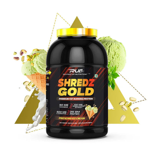Ripped Up Nutrition Shredz Gold 2 kg | Premium Fat Burning Whey Protein (Free Delivery) (Cash on Delivery available)