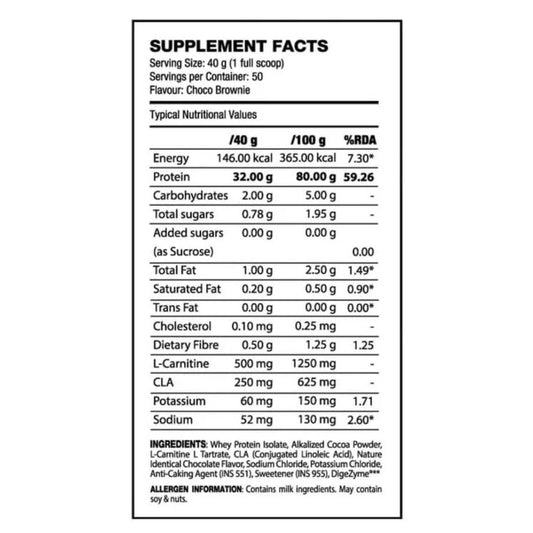 QNT Iso Ripped whey 2 kg (Free Delivery)