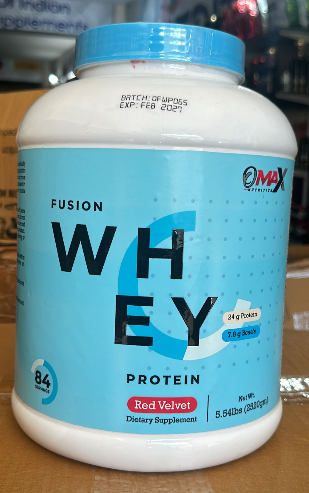 OMAX Nutrition Whey 2 kg