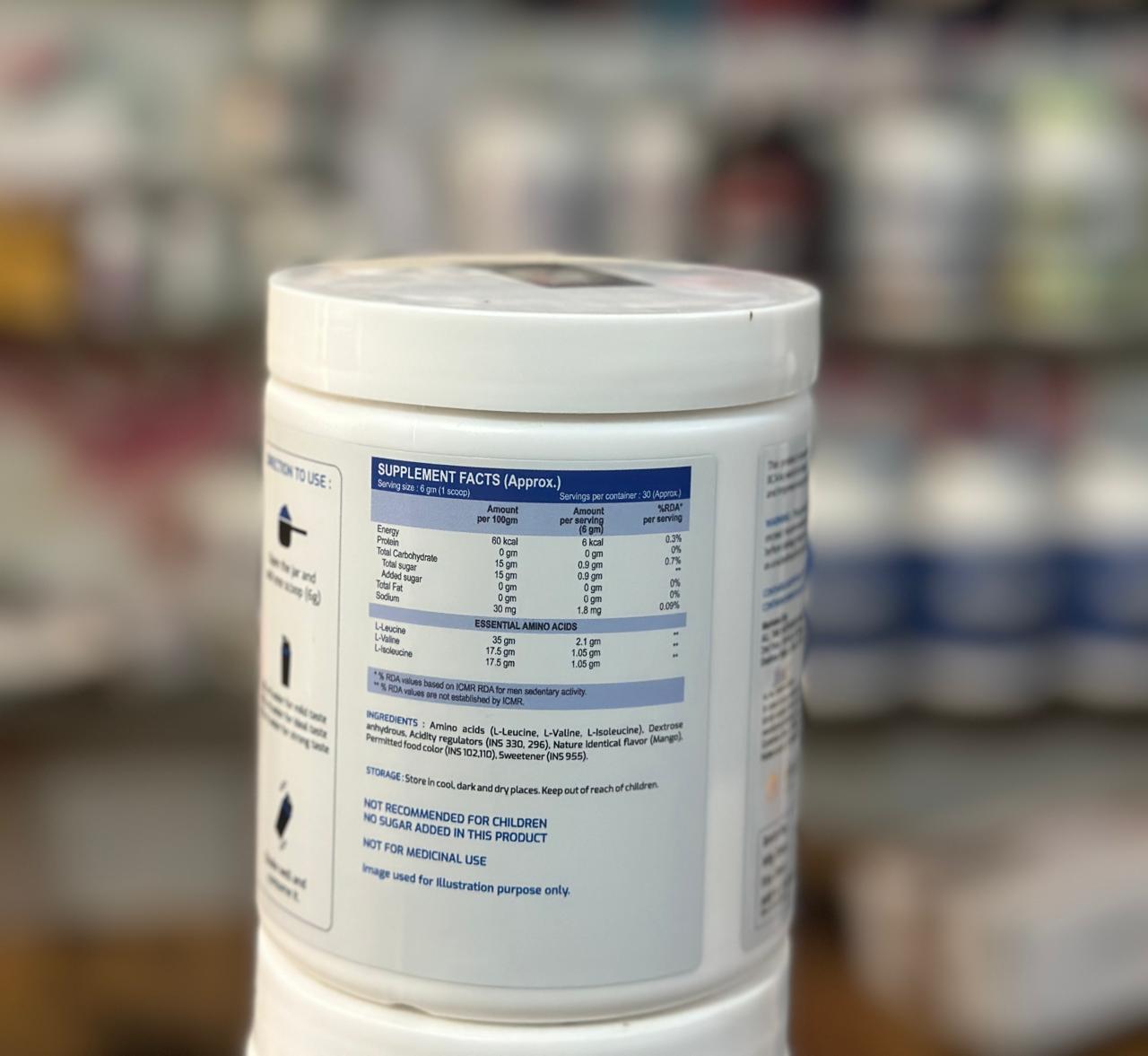 INTERNATIONAL PROTEIN BCAA 2:1:1 (Free Delivery) (Cash on Delivery available)