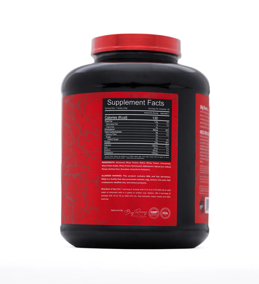 Big Ramy Red Rex Whey Protein | 4.5 Lbs | 60 Servings (Free Delivery)