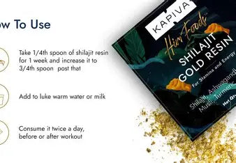 KAPIVA Shilajit Gold Resin 20 gms (Free Delivery)