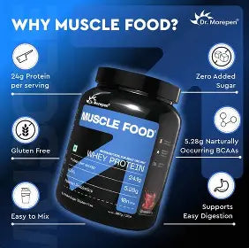 Dr. MOREPEN MUSCLE FOOD WHEY 2 LBS