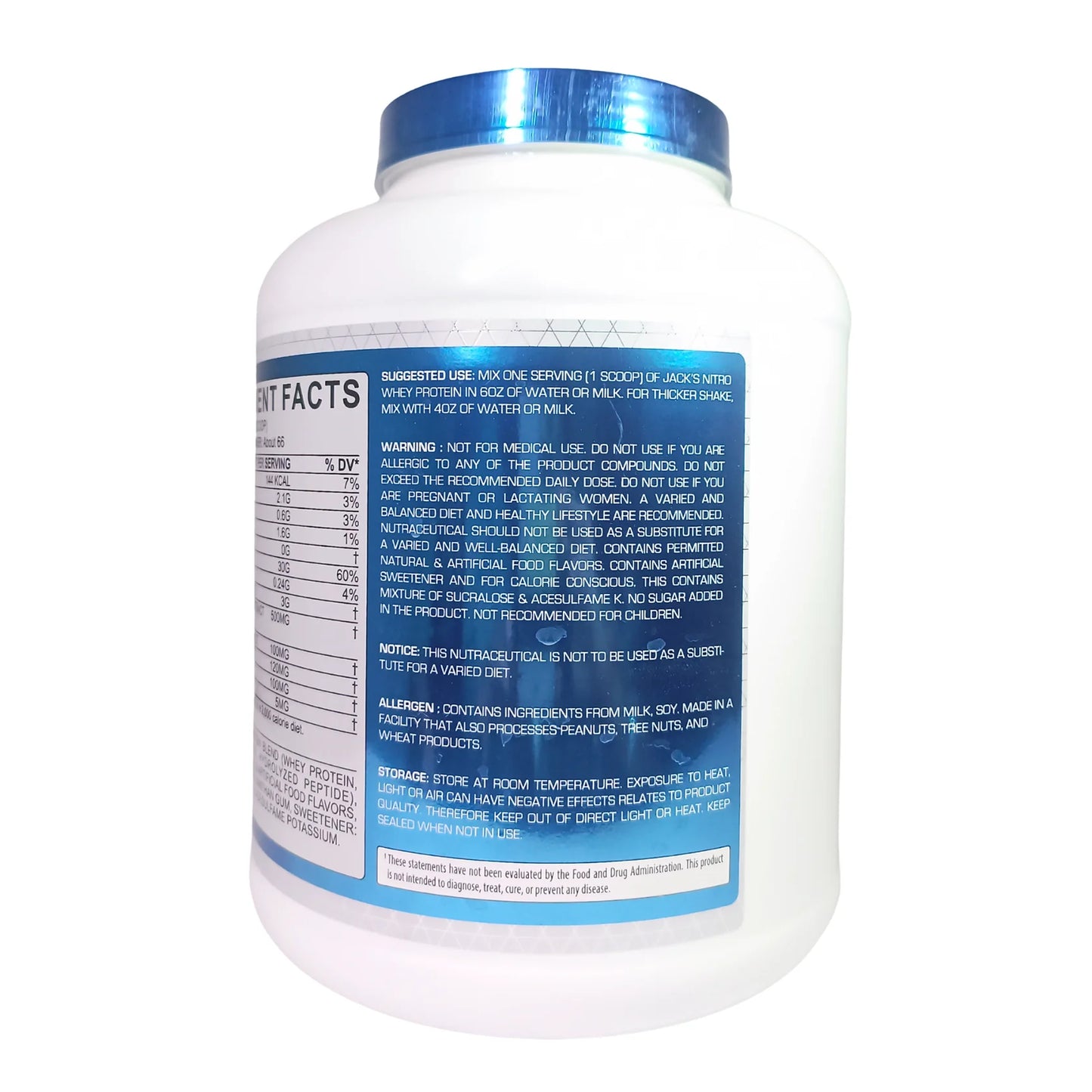 Jack's Nutrition Nitro Whey 5lbs