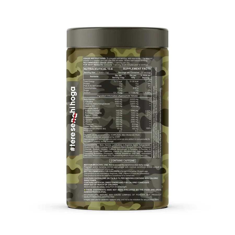Bigflex Pre-Workout Nuke - 400 gm (Free Delivery)