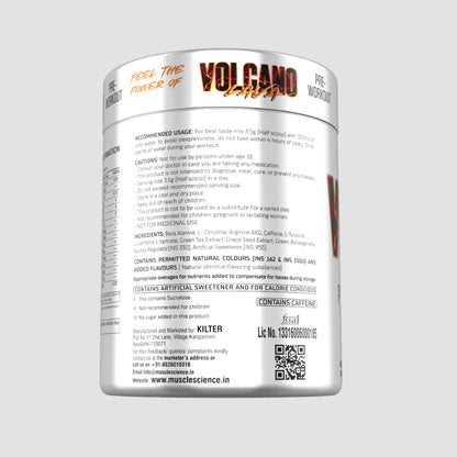Muscle Science Volcano Lava Pre Workout