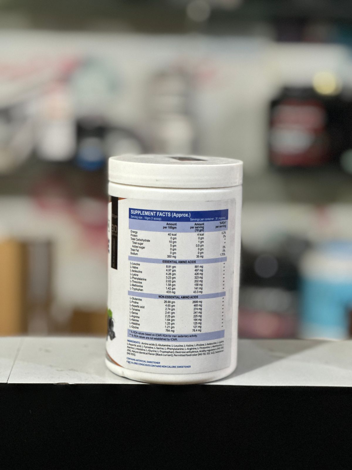 International Protein Complete Aminos EAA 300g (Free Delivery) (Cash on Delivery available)