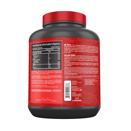 Big Ramy Labs RedRex ISO Big Whey (4.5lbs)