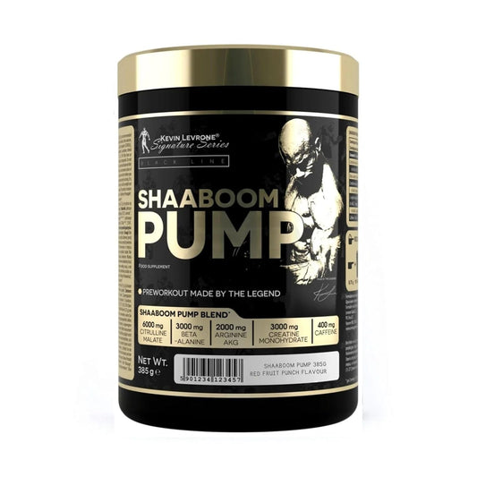Kevin Levrone Shaaboom Pump Pre-Workout Supplement | 6000mg Citrulline, 3000mg Beta-Alanine, 400mg Caffeine | Intense Muscle Pump & Energy | 385g