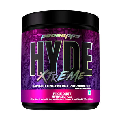 PRO SUPPS Prosupps Hyde Xtreme Pre Workout 195Gm | 30 Servings (Free Delivery) (Cash on Delivery available)