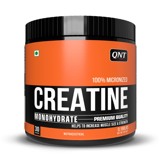 QNT CREATINE MONOHYDRATE POWDER | 90 G | UNFLAVOURED