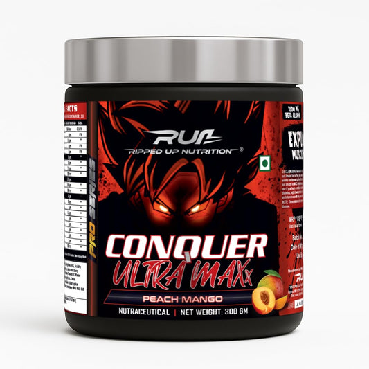 Ripped Up Nutrition Conquer Ultra Maxx - Pre Workout - 300gm