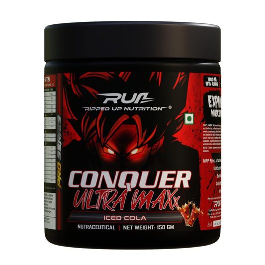 Ripped Up Nutrition Conquer Ultra Max pre 150 gms (15  servings)