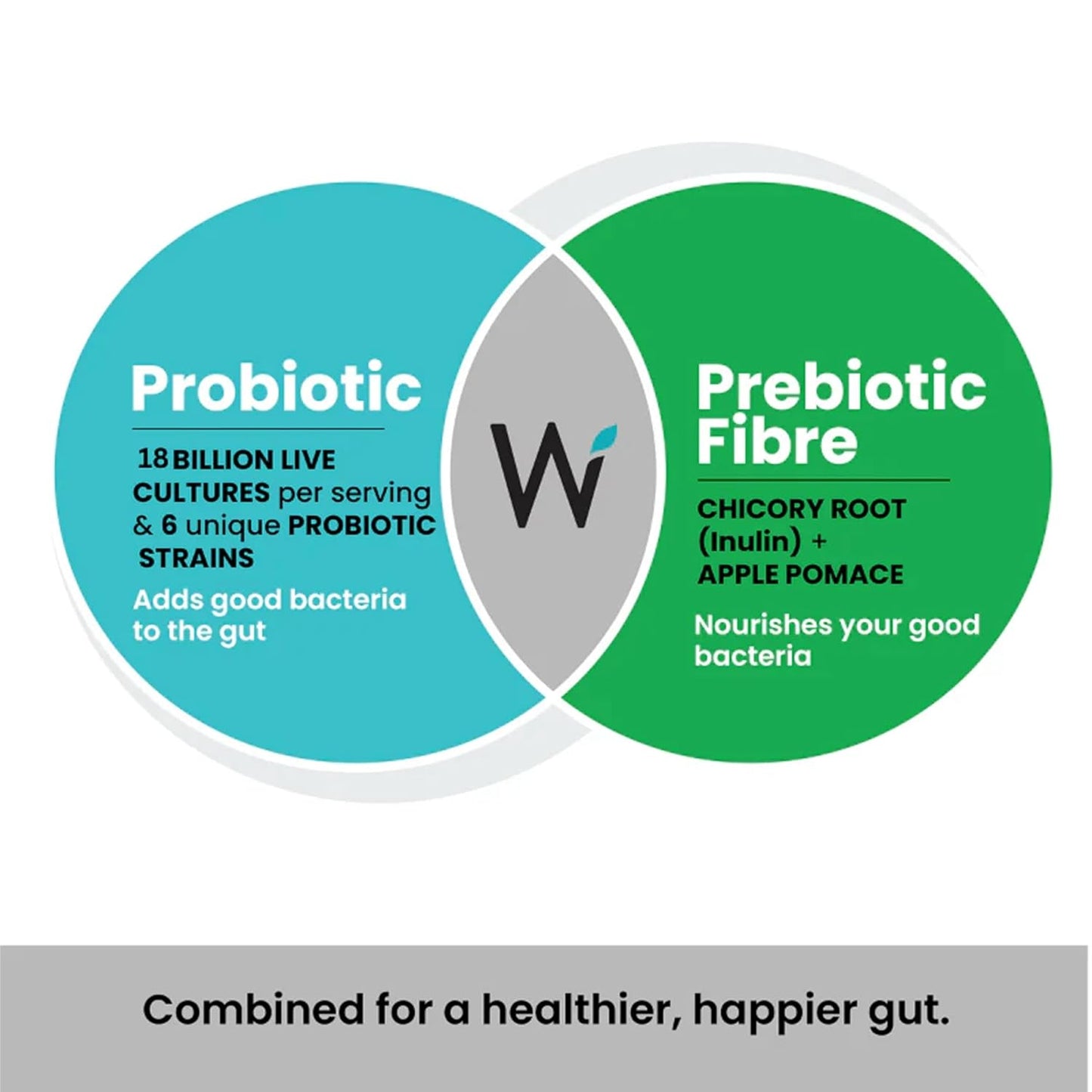 WELLBEING Pre-Probiotics Efferfescent Tablets | Healthy Gut (Free Delivery)