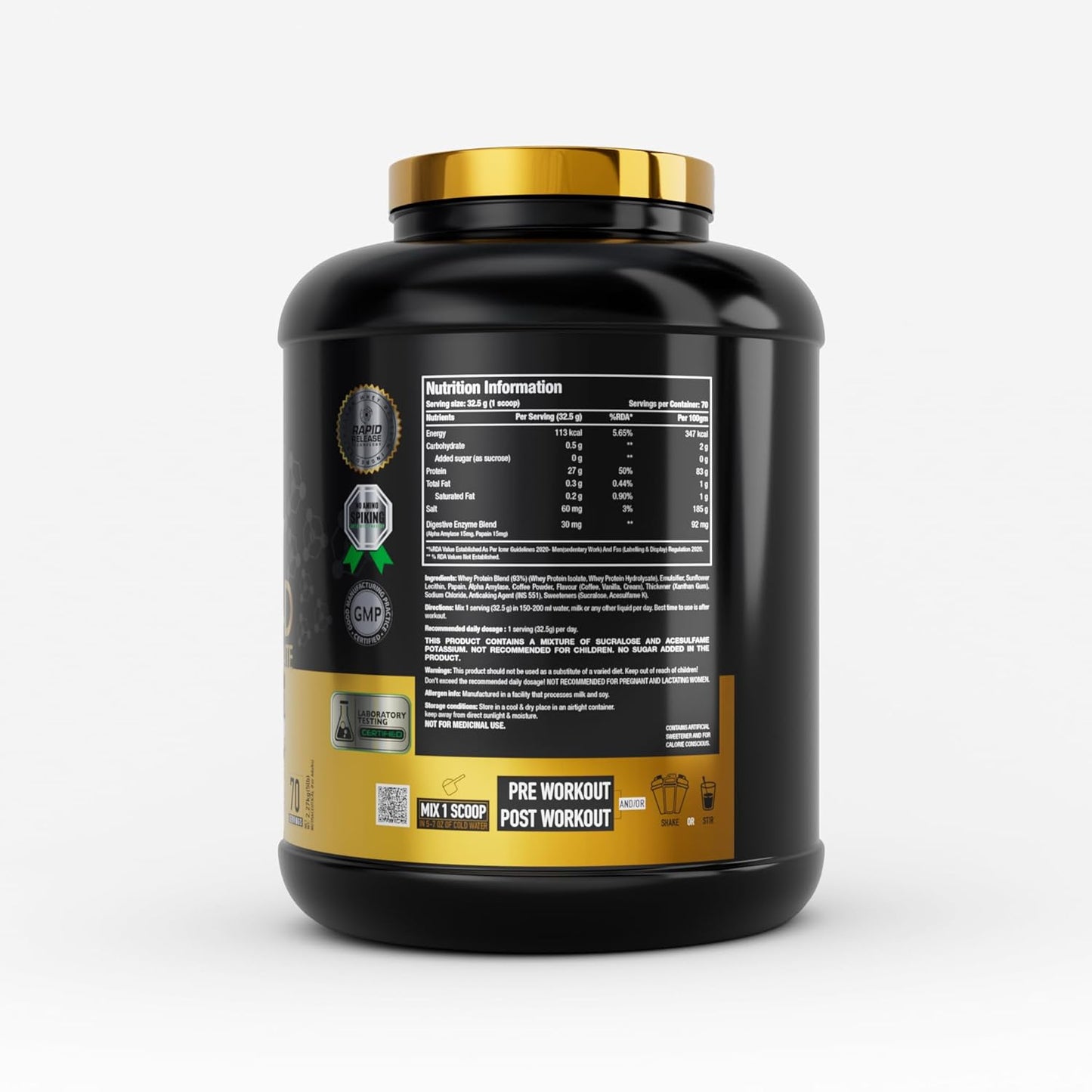 ONE SCIENCE ISO GOLD 2.27 KGS (FREE DELIVERY)