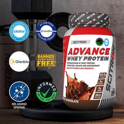 Scitron Advance Whey Protein-1kg (Free Delivery) (Cash on Delivery available)