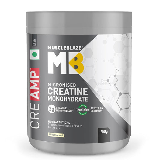 Muscle Blaze Creatine monohydrate 250 gms (unflavoured)