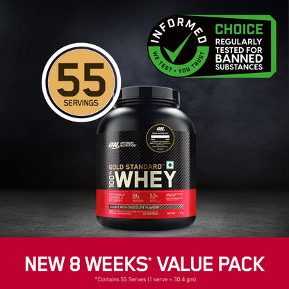 ON GOLD STANDARD WHEY 1.7 KG (FREE DELIVERY)
