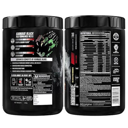 Big Muscle Karnage Black Pre Workout