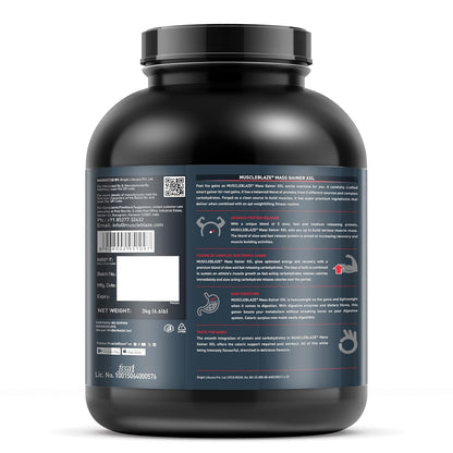 MuscleBlaze XXL Gainer 3kg (Free Delivery)