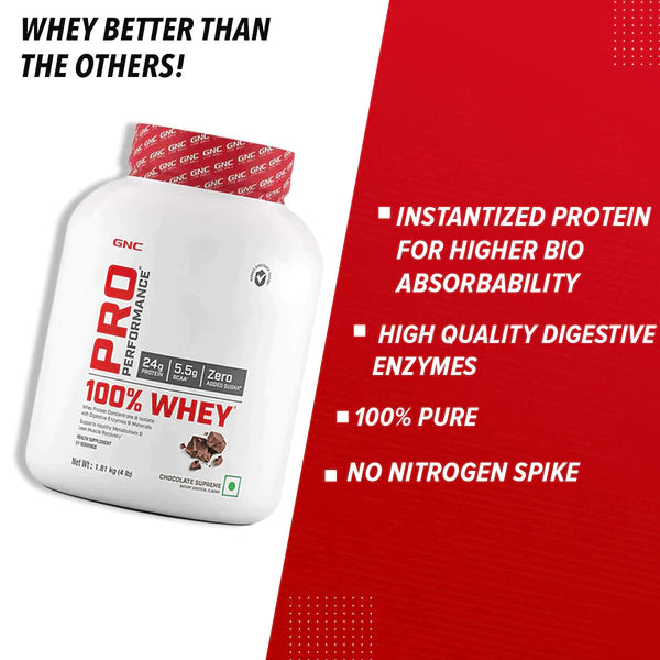 GNC PP Whey 4 LBS (Free Delivery)