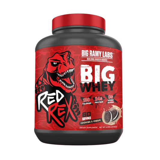 Big Ramy Red Rex Whey Protein | 4.5 Lbs | 60 Servings