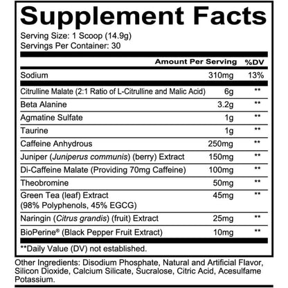 Redcon1 Total War PreWorkout