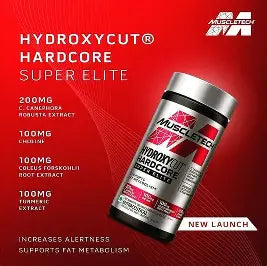 Muscletech Hydroxycut Hardcore super elite 100 caps (Free Delivery) (Cash on Delivery available)