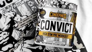 Condemned Convict High Stim Pre Workout | 50 Servings (Free Delivery) (Cash on Delivery available)