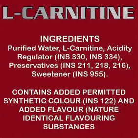 Ripped Up Nutrition L-Carnitine 3500 mgs | Turns FAT into ENERGY (Free Delivery) (Cash on Delivery available)