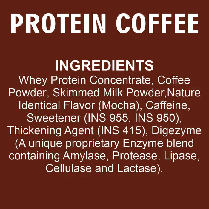 Ripped Up Nutrition Protein Coffee (500g) | 10g Protein per serve | Real Coffee With Added Whey | Caffeine (Free Delivery) (Cash on Delivery available)