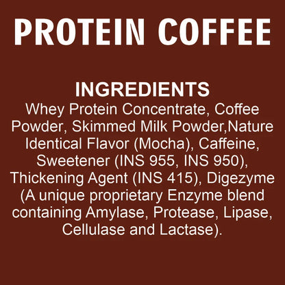 Ripped Up Nutrition Protein Coffee (500g) | 10g Protein per serve | Real Coffee With Added Whey | Caffeine (Free Delivery) (Cash on Delivery available)