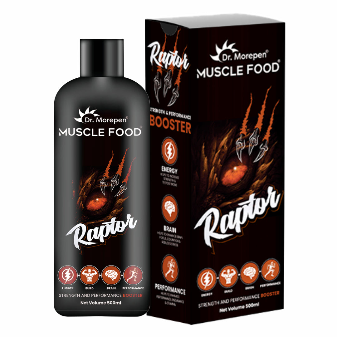 Dr. Morepen Raptor Liquid Test Booster 500 ML. (FREE DELIVERY)