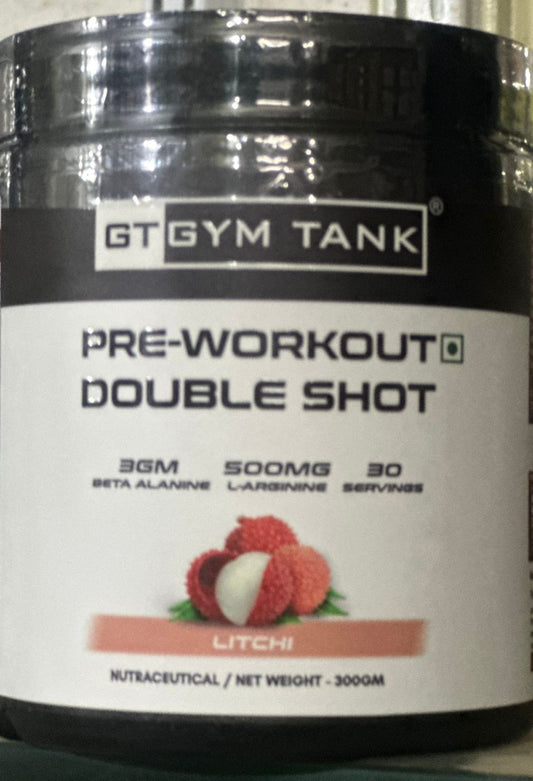 Gym Tank Double Shot pre workout 300 gms
