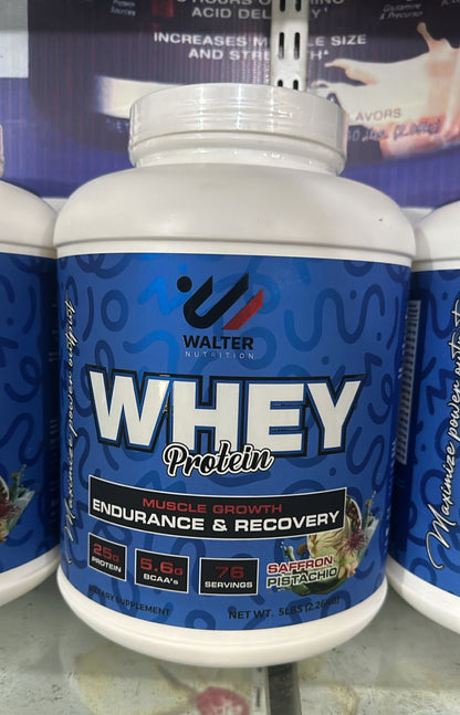 Walter Whey 2.27 kg | 76 Servings | 25 Gms protein per serving (Free Delivery) (Cash on Delivery available)