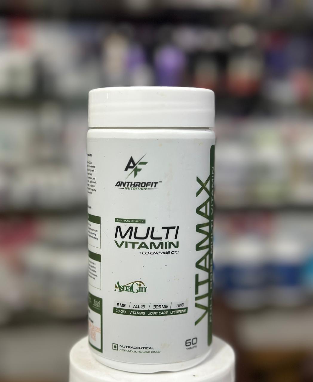 Anthrofit Nutrition Multi Vitamins | 60 Days supply (Free Delivery) (Cash on Delivery available)