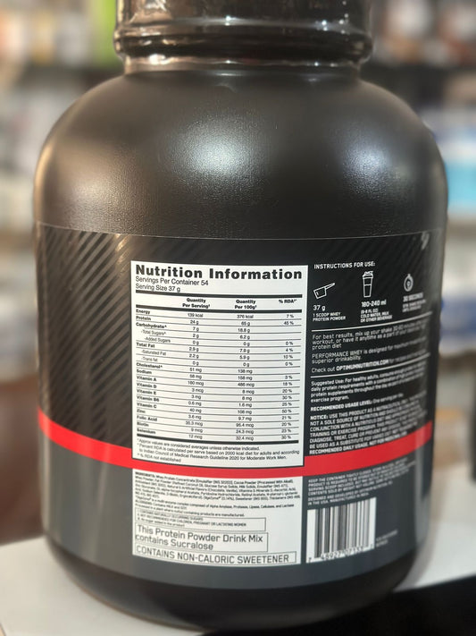 ON Performance Whey 2 kg | 54 Servings (Free Delivery)