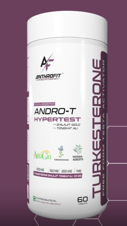 Anthrofit Nutrition Andro - T | Turkestrone | Shilajit | Tongkat Ali  (Free Delivery) (Cash on Delivery available)