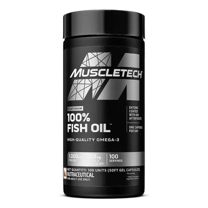 Muscletch Fish Oil 100 Capsules (Free Delivery)