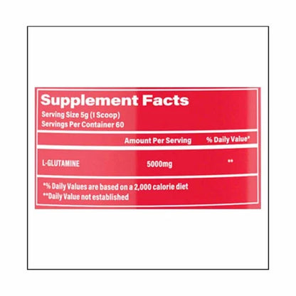 Myogenetix Glutamine 300 gms | 60 Servings (Free Delivery) (Cash on Delivery available)