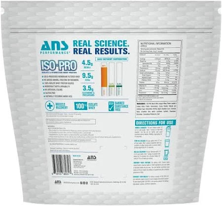 ANS Performance ISO-PRO Isolate & Hydrolyzed Whey Protein | 2kg