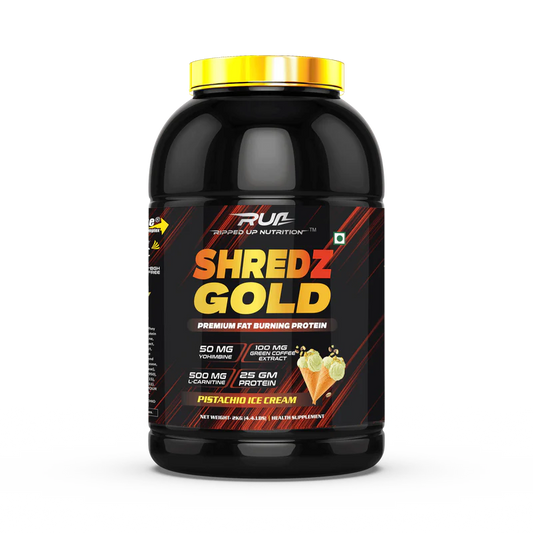 Ripped Up Nutrition Shredz Gold 2 kg | Premium Fat Burning Whey Protein